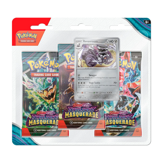 Pokemon Twilight Masquerade - 3 Pack Blister