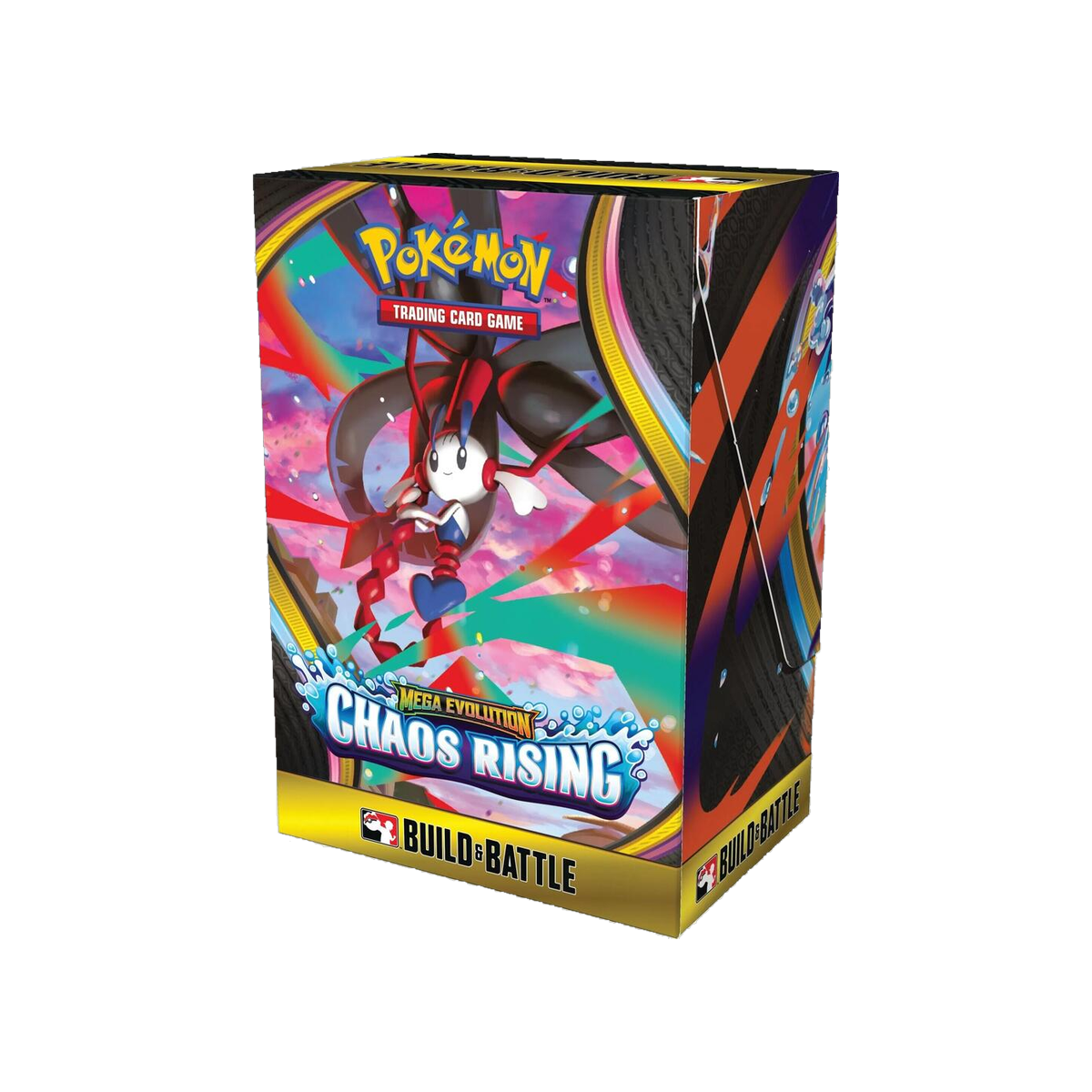 Pokemon Chaos Rising Build and Battle Box, front of box