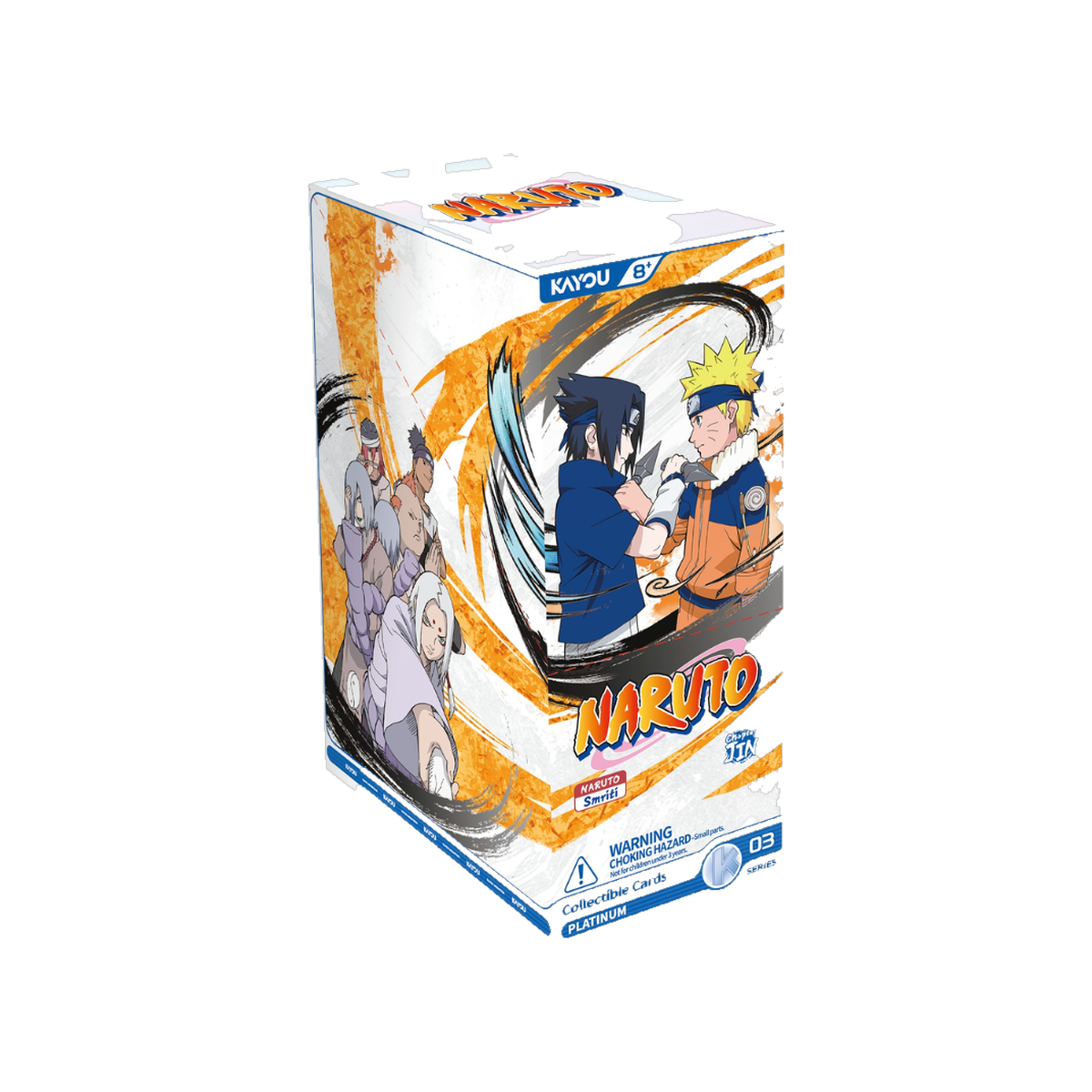 Kayou Naruto Chapter Jin Series 3 display box, angled front of packaging