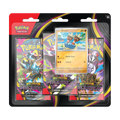 Pokemon Pitch Black 3-pack blister with Binacle promo card, front of packaging