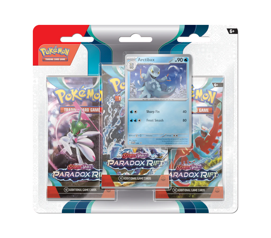 Pokemon Paradox Rift - 3 Pack Blister