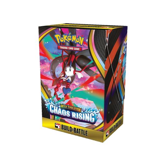 Pokemon Chaos Rising Build and Battle Box, front of box