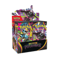 Boîte de boosters Pokémon Pitch Black avec 36 boosters scellés, devant du présentoir