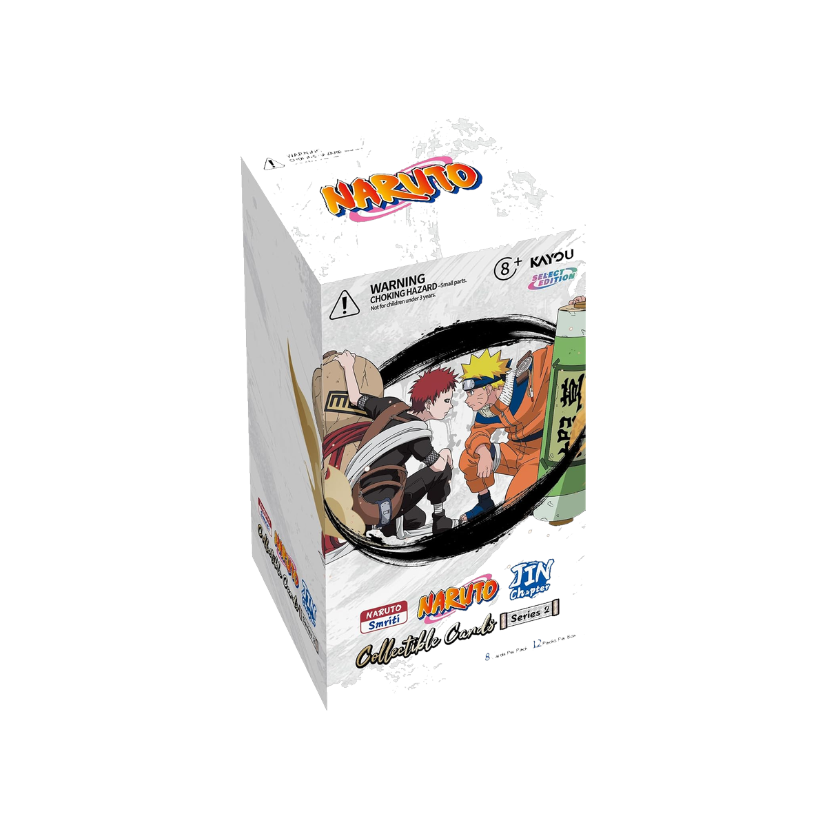 Kayou Naruto Chapter Jin Series 2 display box with sealed booster pack