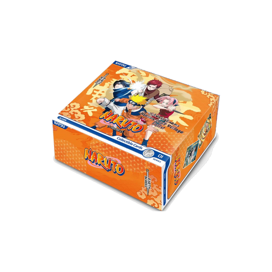 Kayou Naruto Earth Scroll Series 1 display box, front of box