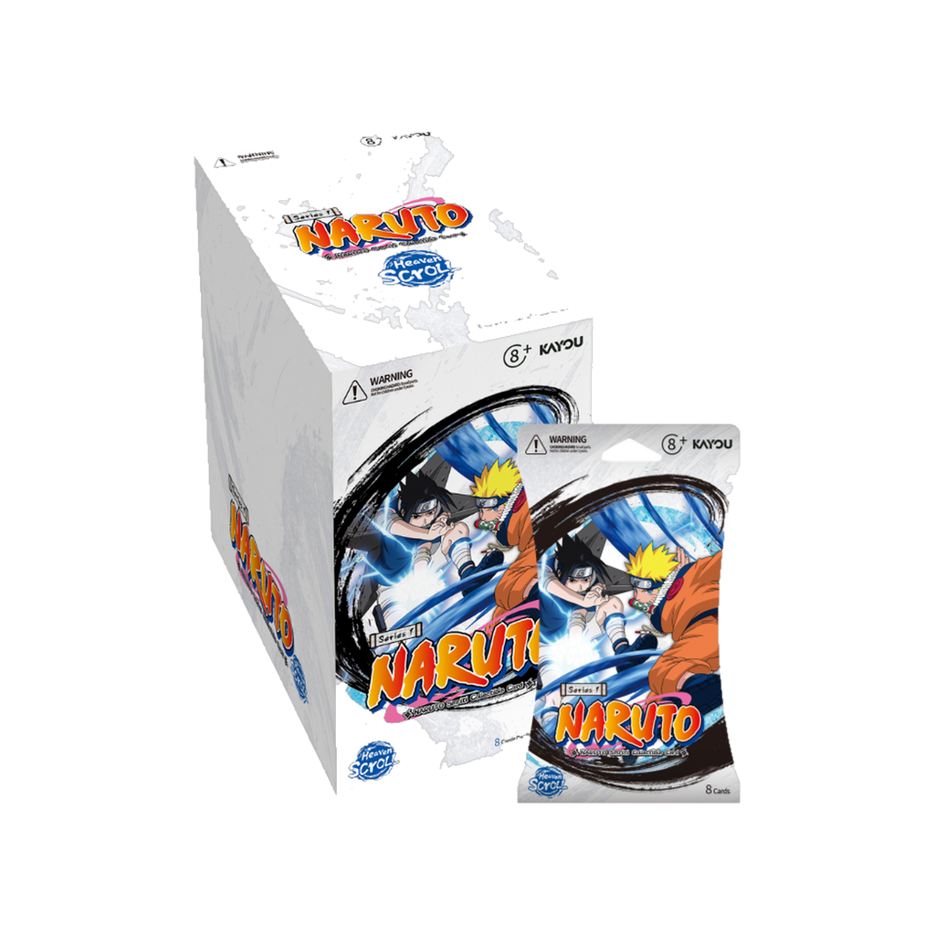 Boîte présentoir Kayou Naruto Heaven Scroll Series 1 avec paquets scellés