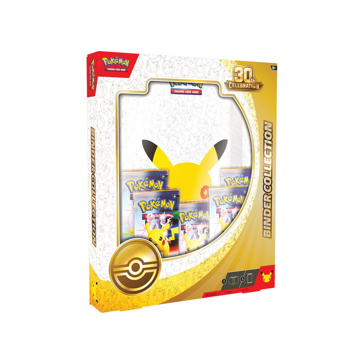 Pokemon 30th Celebration - Binder Collection, sealed collection box, front of box