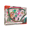 Coffret Iron Valiant ex Pokémon Paradox Rift avec cartes promo visibles, devant de l'emballage