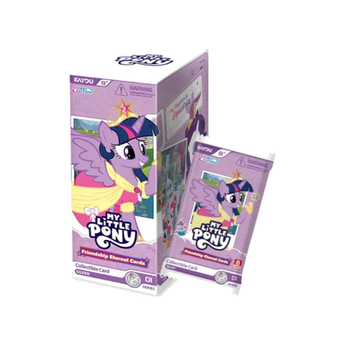 Kayou My Little Pony Friendship Eternal Fun Moments Edition Series 1 box with booster pack