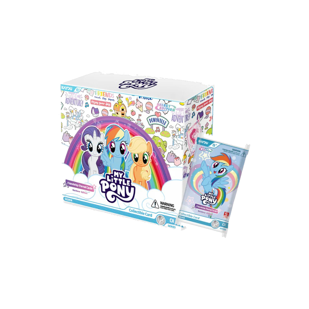 Boîte présentoir Kayou My Little Pony Friendship Eternal Rainbow Edition Series 1 avec booster