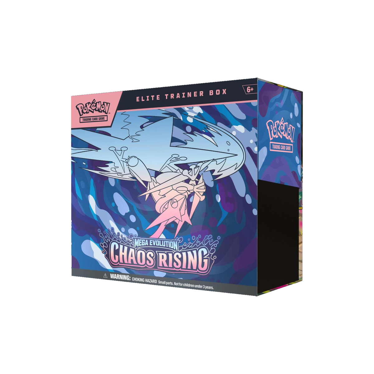 Pokemon Chaos Rising Elite Trainer Box, front of box
