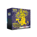 Coffret Dresseur d'Élite Pokémon Surging Sparks avec illustration de Pikachu, devant de la boîte