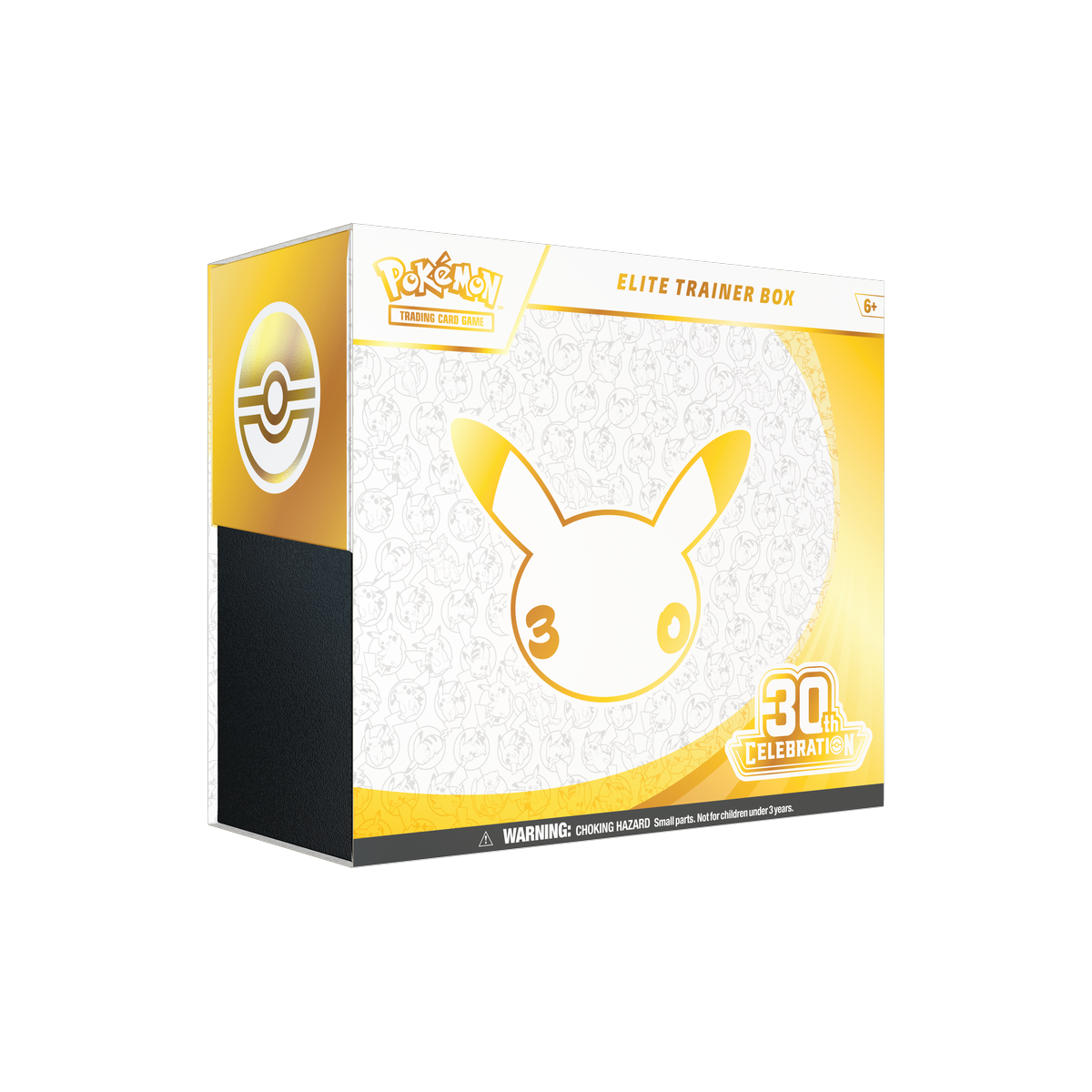 Pokemon 30th Celebration - Elite Trainer Box, sealed Elite Trainer Box, front of box