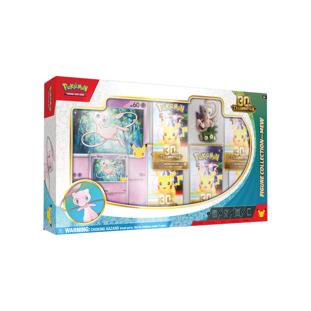 Pokemon 30th Celebration - Figure Collection, Mew version, front of box