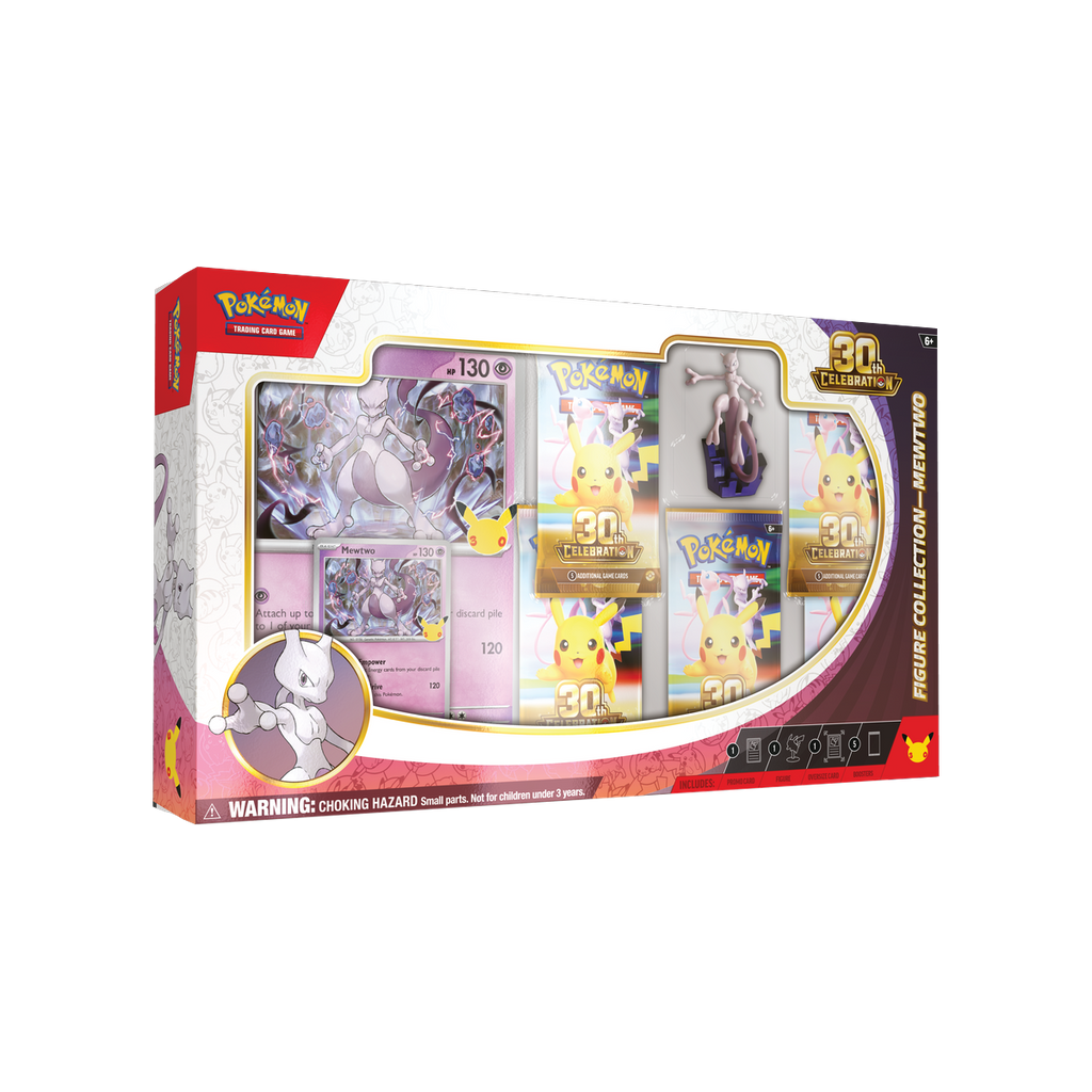 Pokemon 30th Celebration - Figure Collection, Mewtwo version, front of box