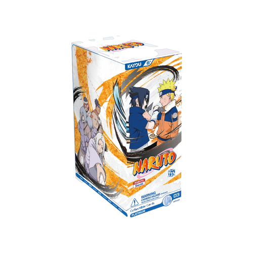 Boîte présentoir Kayou Naruto Chapter Jin Series 3, devant de l'emballage en angle