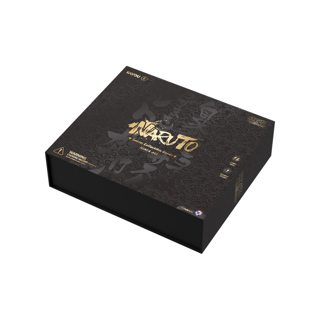 Kayou Naruto Ninja Age Premium Collector Box, angled front of packaging