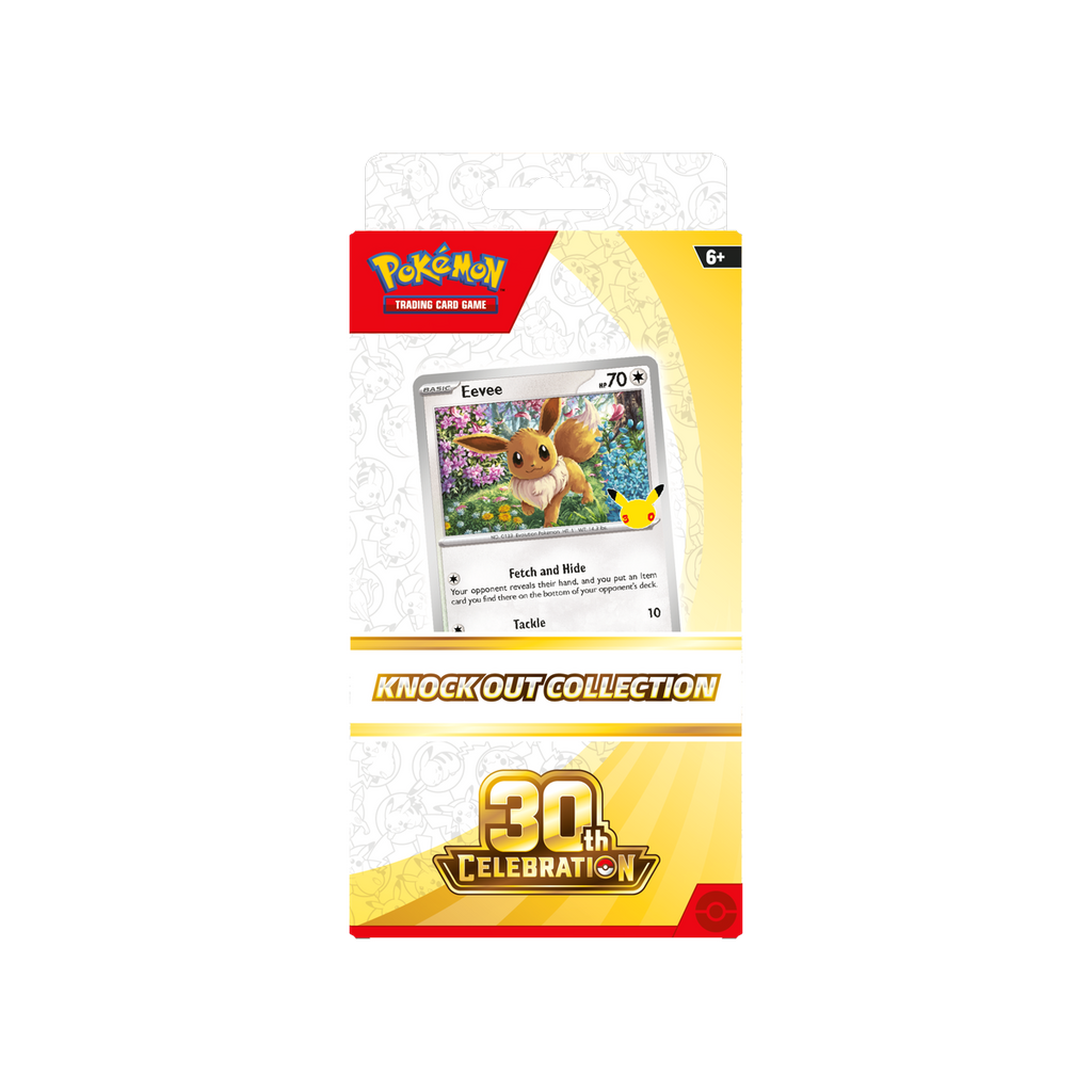 Pokemon 30th Celebration - Knockout Collection, sealed collection, front of pack