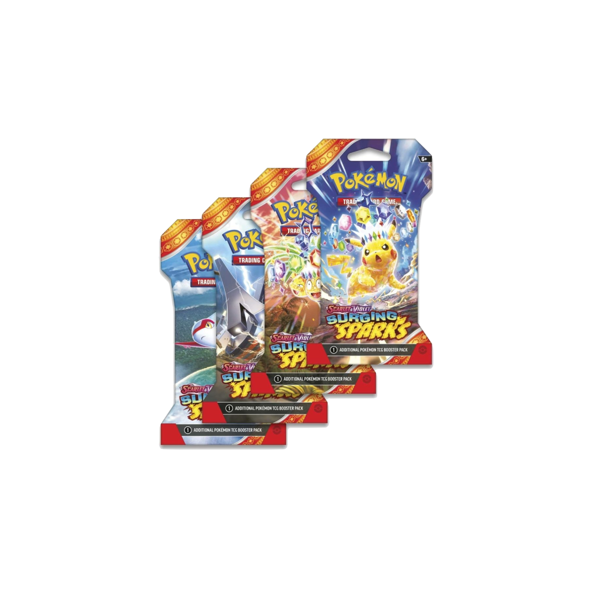 Pokemon Surging Sparks - Sleeved Blister Packs