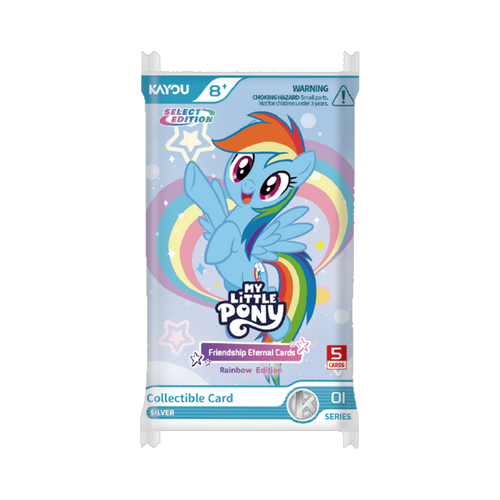 Kayou My Little Pony - Friendship Eternal Rainbow Edition Series 1, single Rainbow Edition series 1 booster pack