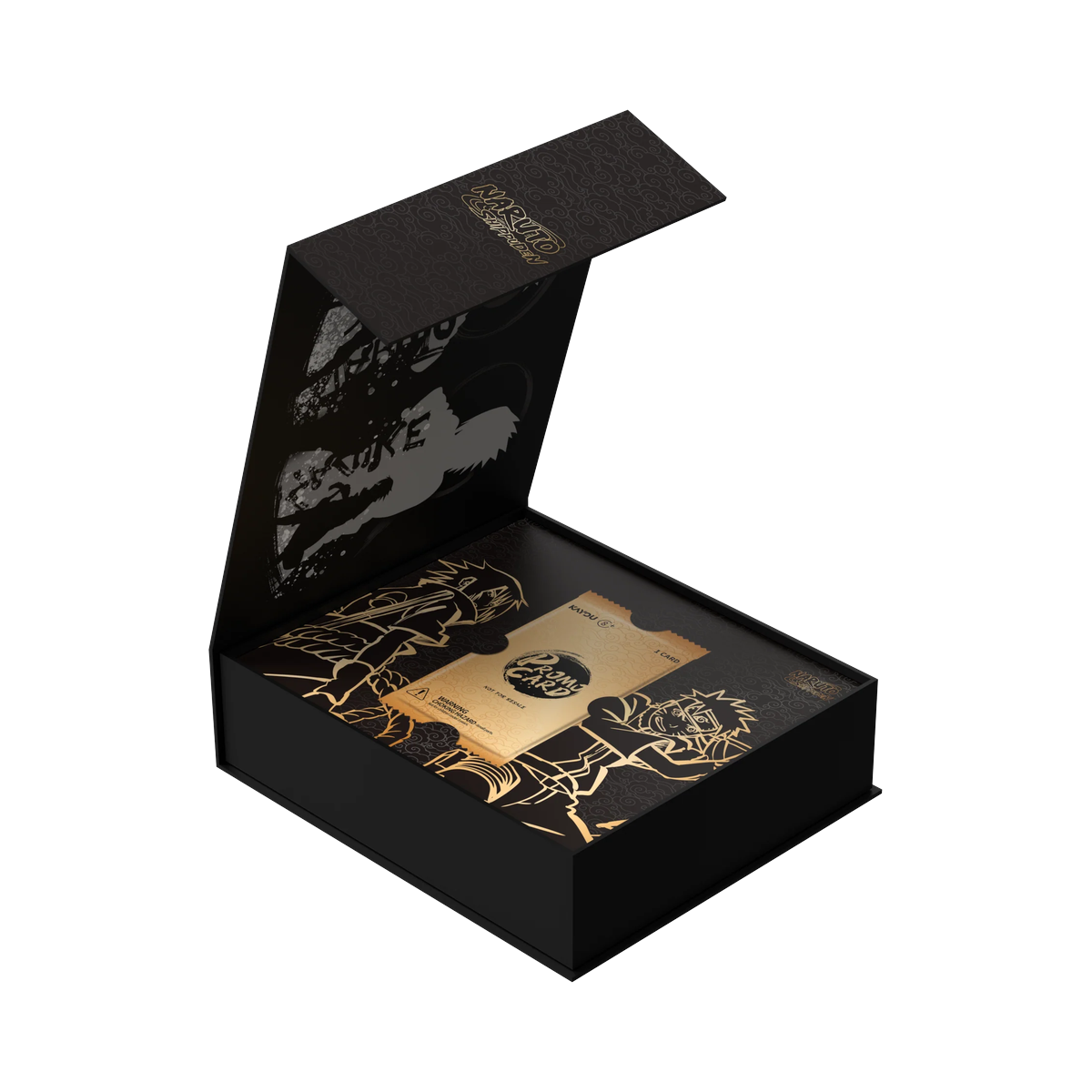 Kayou Naruto - Ninja Age Premium Collector Box, open collector box showing contents