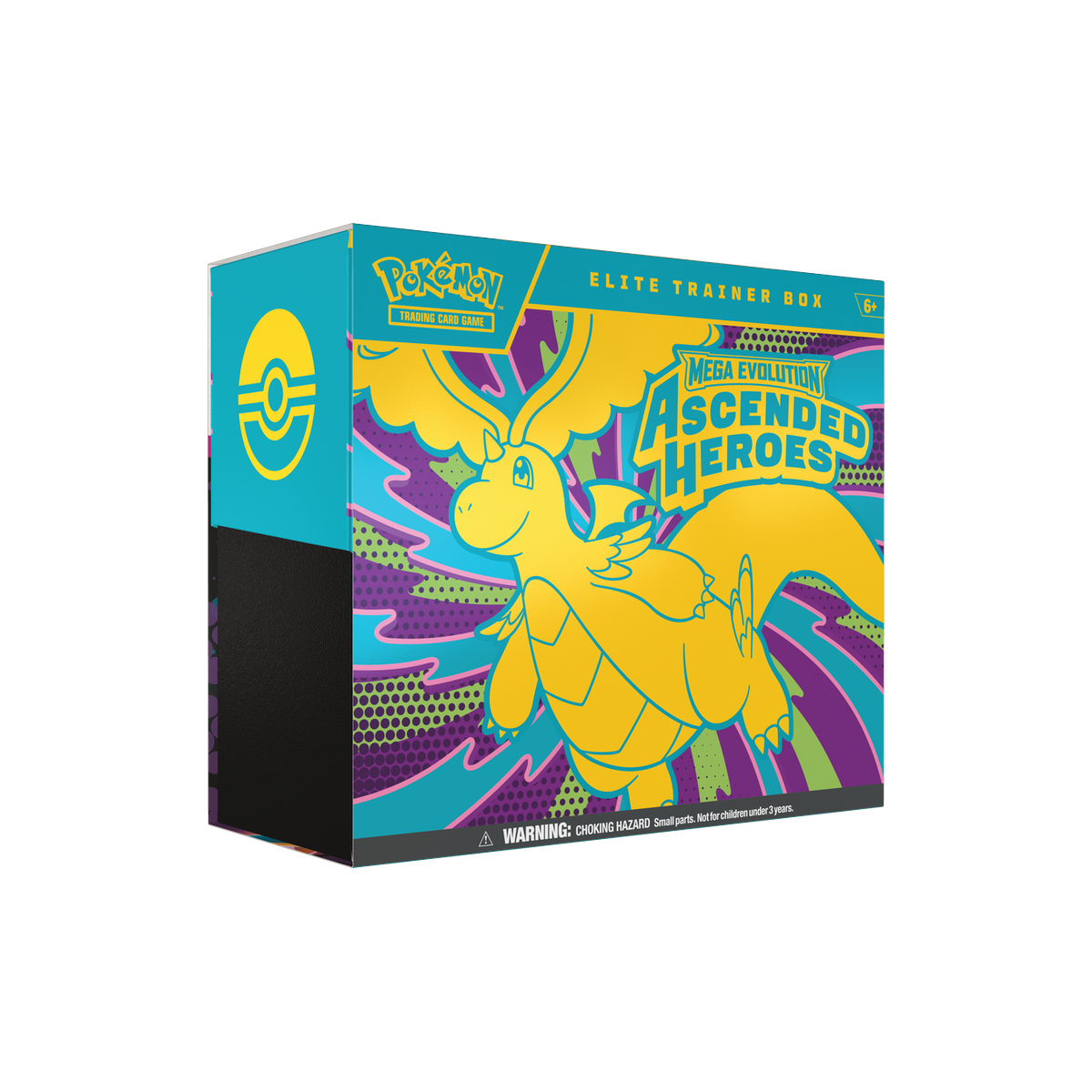 Pokemon Ascended Heroes - Elite Trainer Box, sealed Elite Trainer Box, front of box