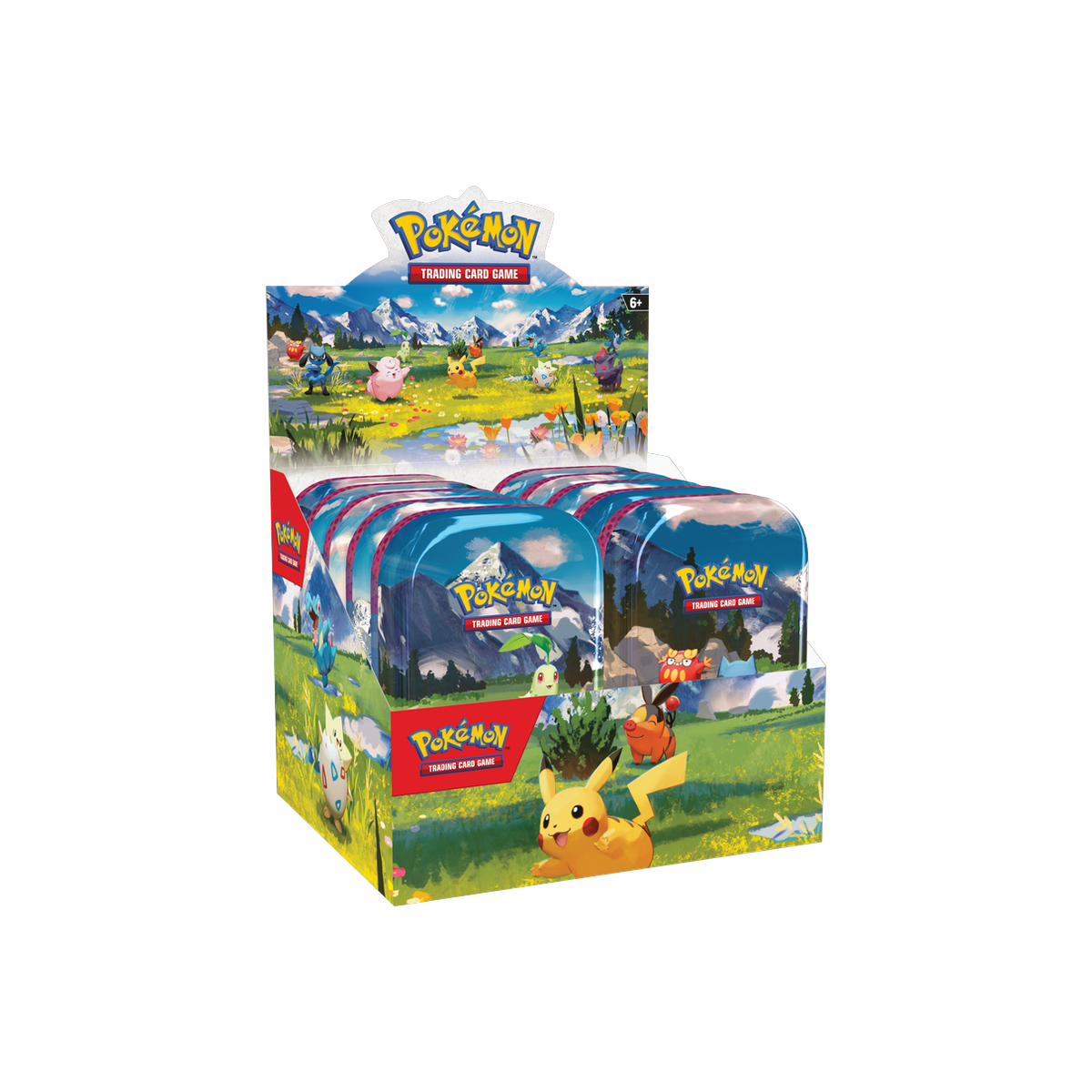 Pokemon Ascended Heroes - Mini Tin Display, sealed display of ten mini tins