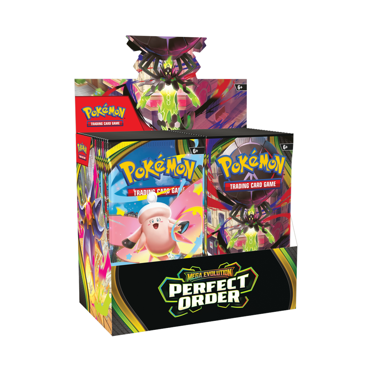 Pokemon Perfect Order - Booster Box, sealed booster box, front of box