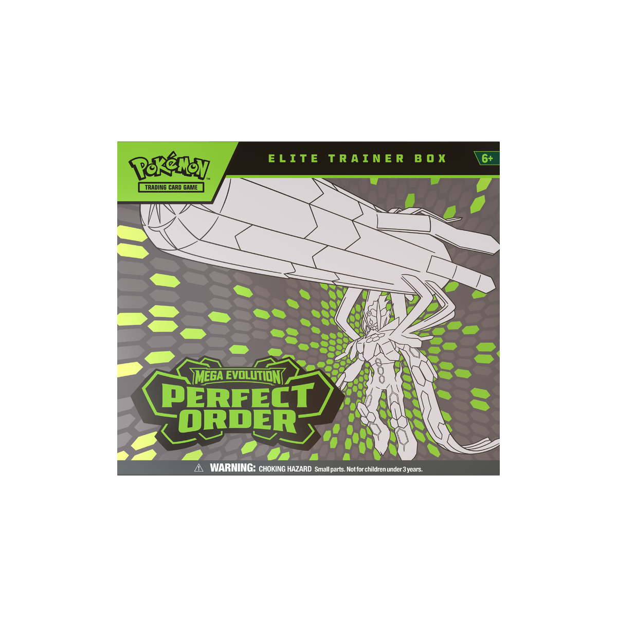 Pokemon Perfect Order - Elite Trainer Box, sealed Elite Trainer Box, front of box