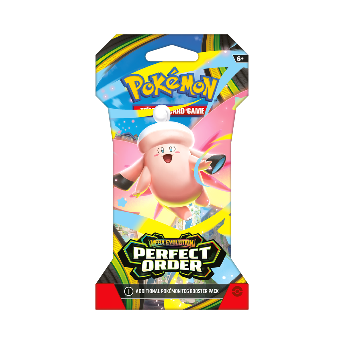 Pokemon Perfect Order - Sleeved Blister Packs, second view showing pack contents and set artwork